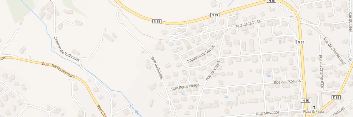 Plan du 14 Rue de Varsie à Gap