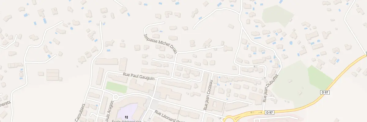 Plan du 29 Rue Amedeo Modigliani à Cuers