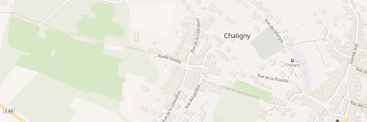 Plan du 238 Rue de la Liberation à Chaligny