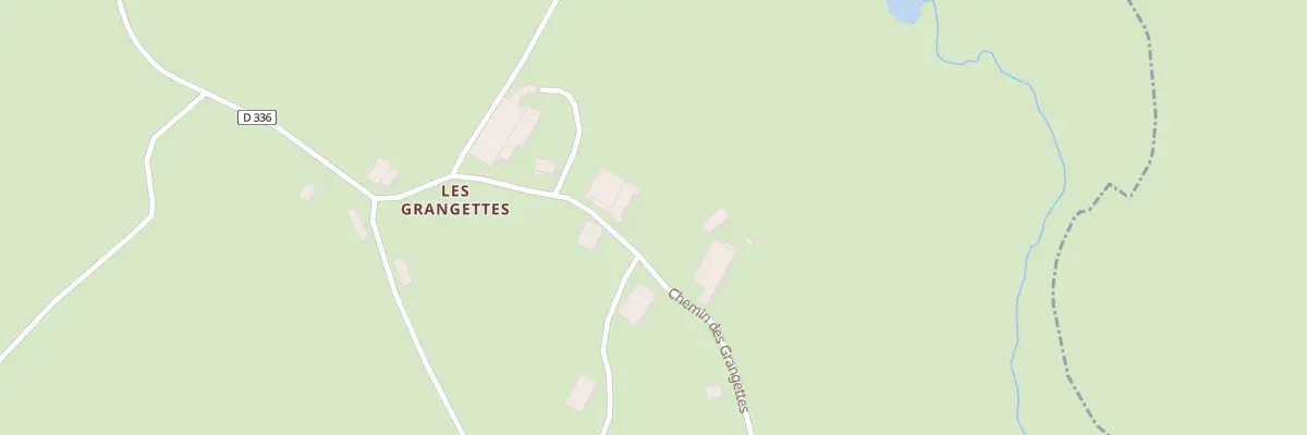 Plan du 7 Che des Grangettes à Censeau
