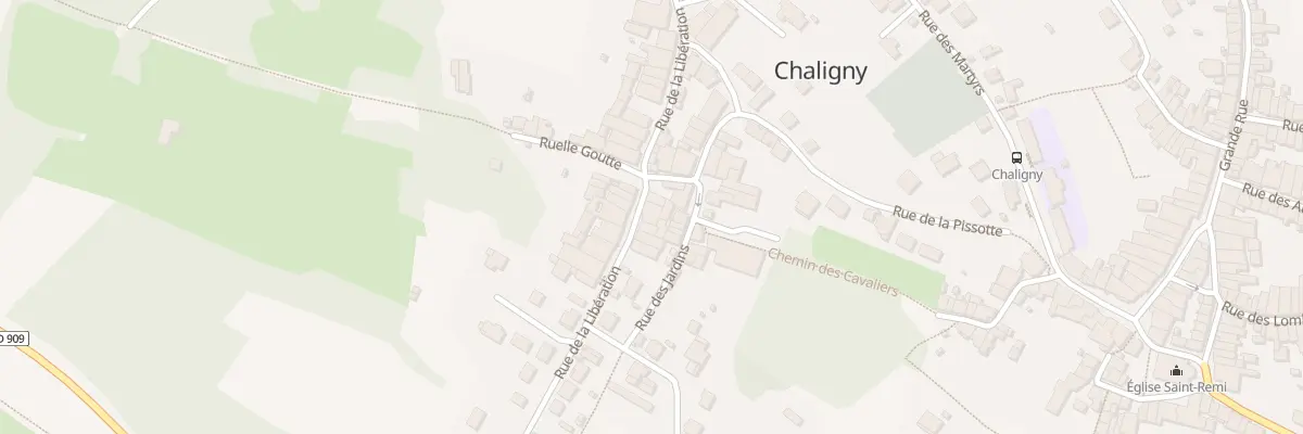 Plan du 271 Rue de la Liberation à Chaligny