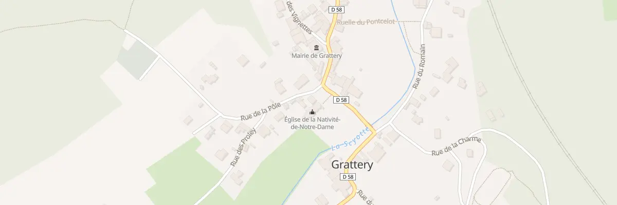 Plan du 10 Rue de la Pole à Grattery