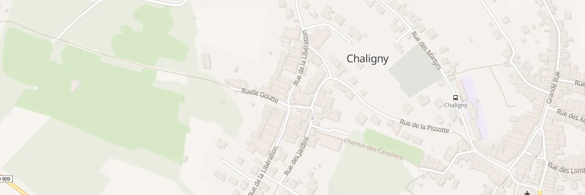 Plan du 231 Rue de la Liberation à Chaligny