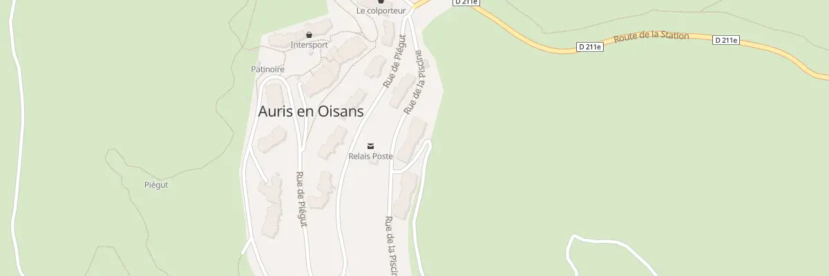 Plan du 3 Rue de la Piscine à Auris