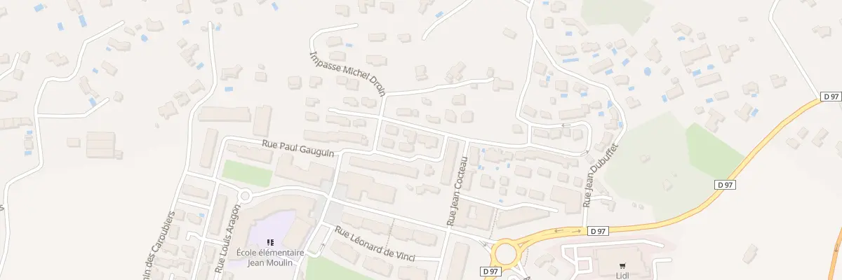 Plan du 50 Rue Amedeo Modigliani à Cuers
