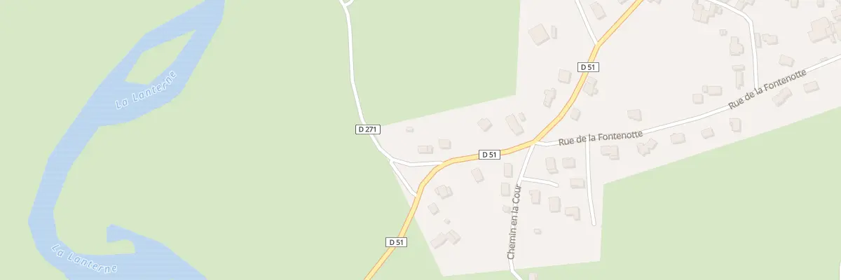 Plan du 26 Rte d’Amoncourt à Fleurey-lès-Faverney