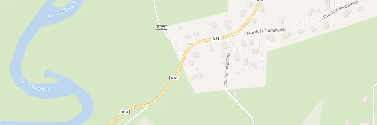 Plan du 23 Rte d’Amoncourt à Fleurey-lès-Faverney