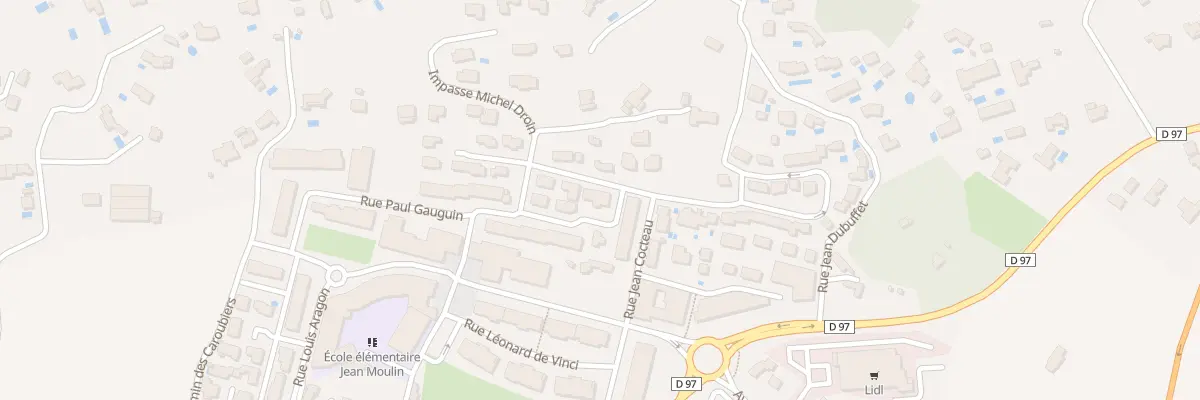 Plan du 62 Rue Amedeo Modigliani à Cuers