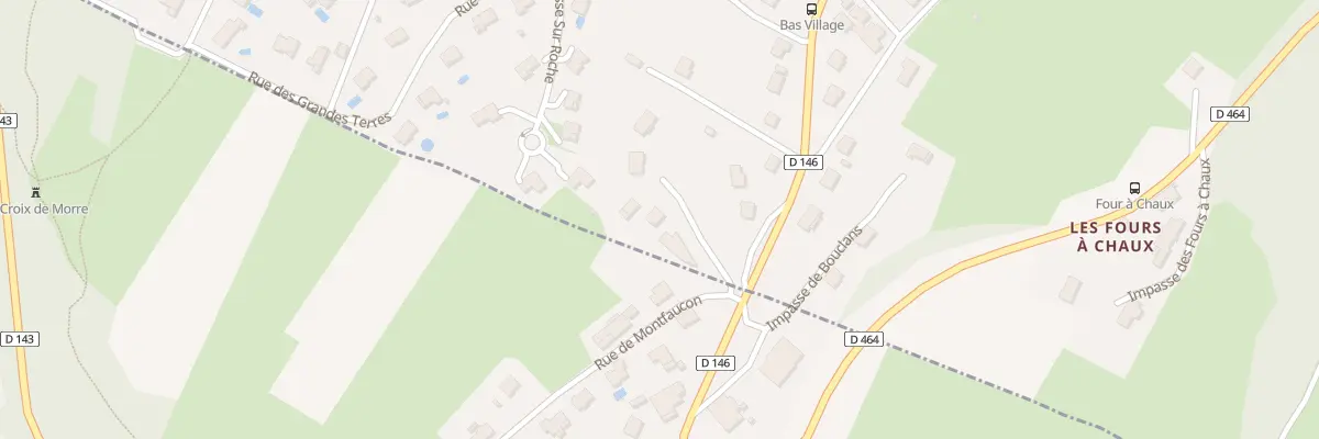 Plan du 3 La Combe au Courbot à Montfaucon