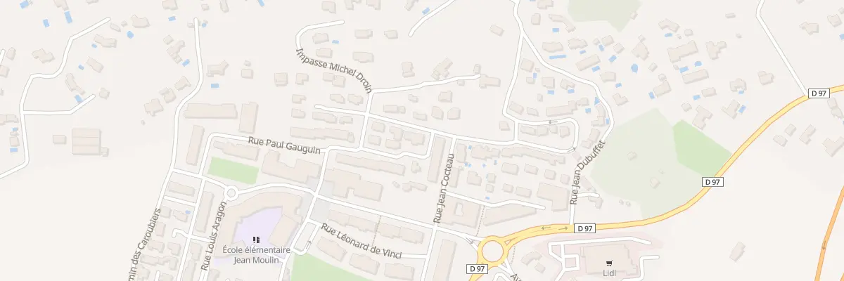 Plan du 68 Rue Amedeo Modigliani à Cuers