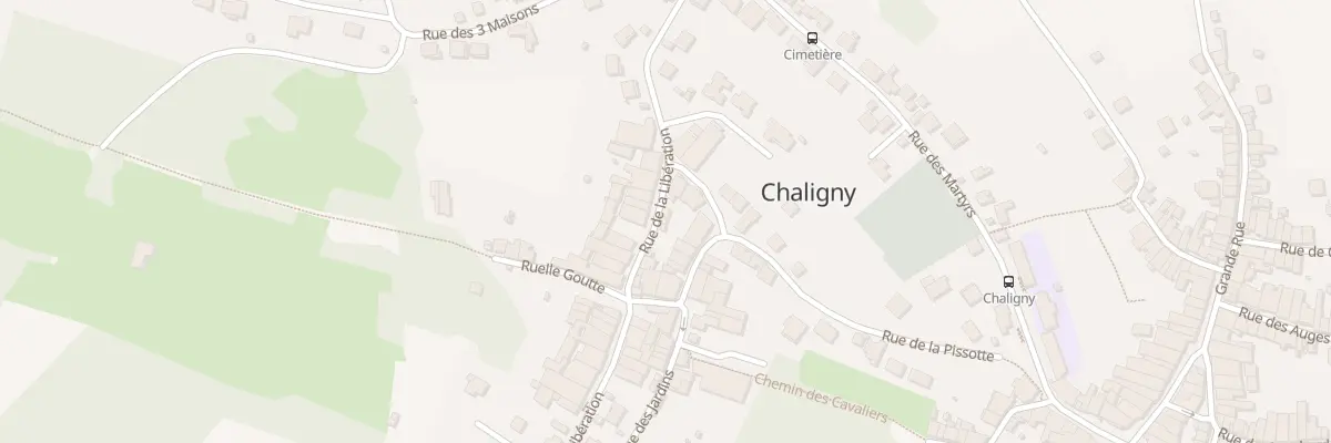 Plan du 185 Rue de la Liberation à Chaligny