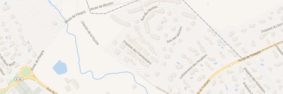 Plan du 79 Imp des Framboisiers à Cessy