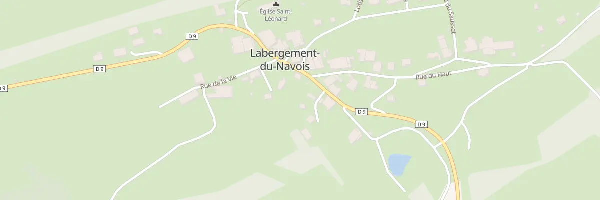 Plan de Gr Grande Rue à Levier