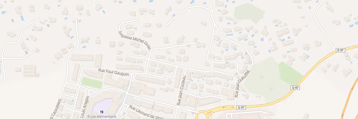 Plan du 93 Rue Amedeo Modigliani à Cuers