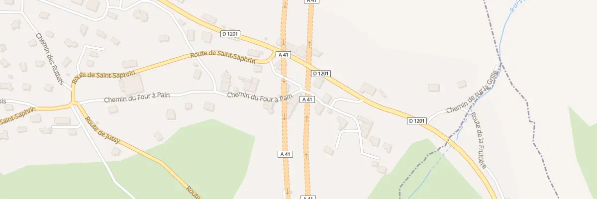 Plan du 11 Che du Four À Pain à Andilly