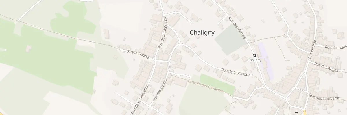 Plan du 70 Rue de la Fontaine à Chaligny