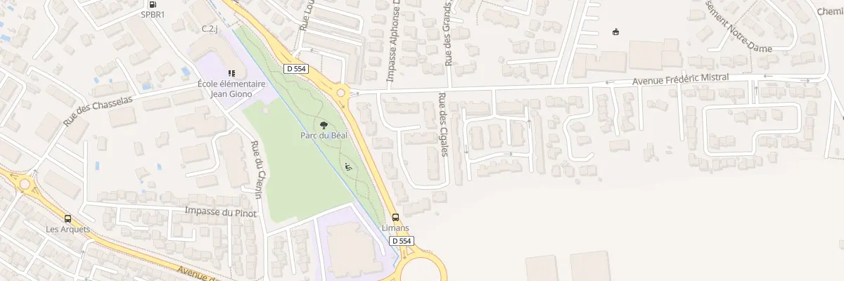 Plan du 30 Rue des Cigales à La Crau