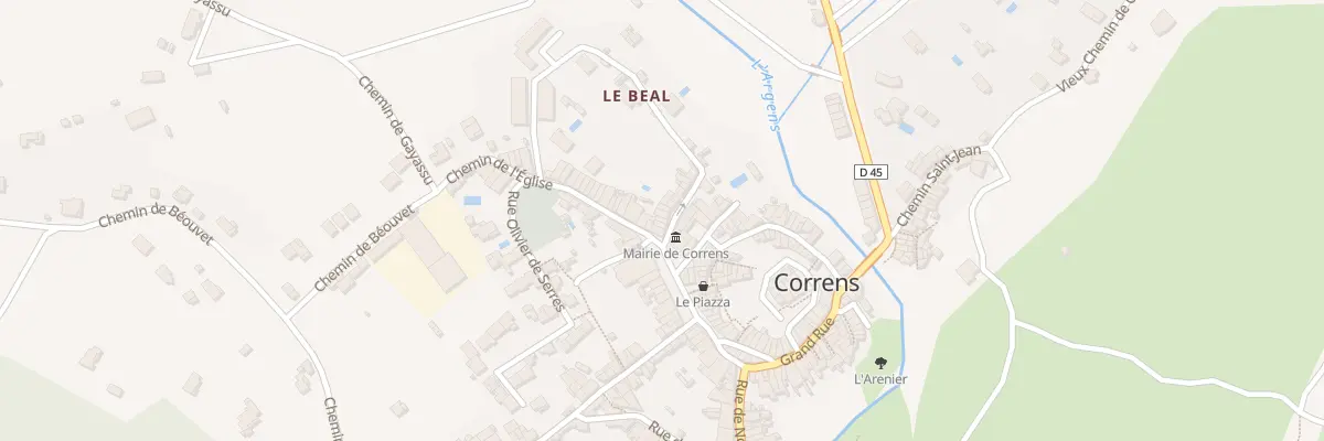 Plan du 3 Rue Cabassonne à Correns