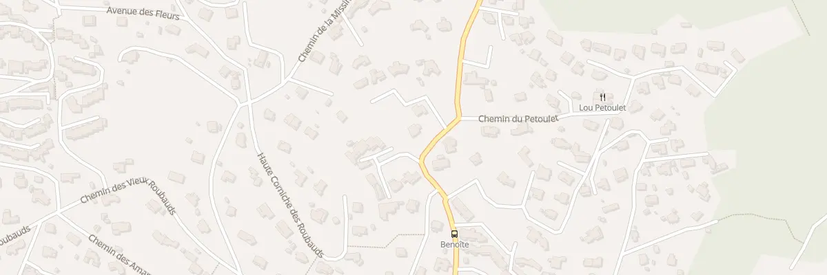 Plan du 345 Rte de la Benoite à Carqueiranne