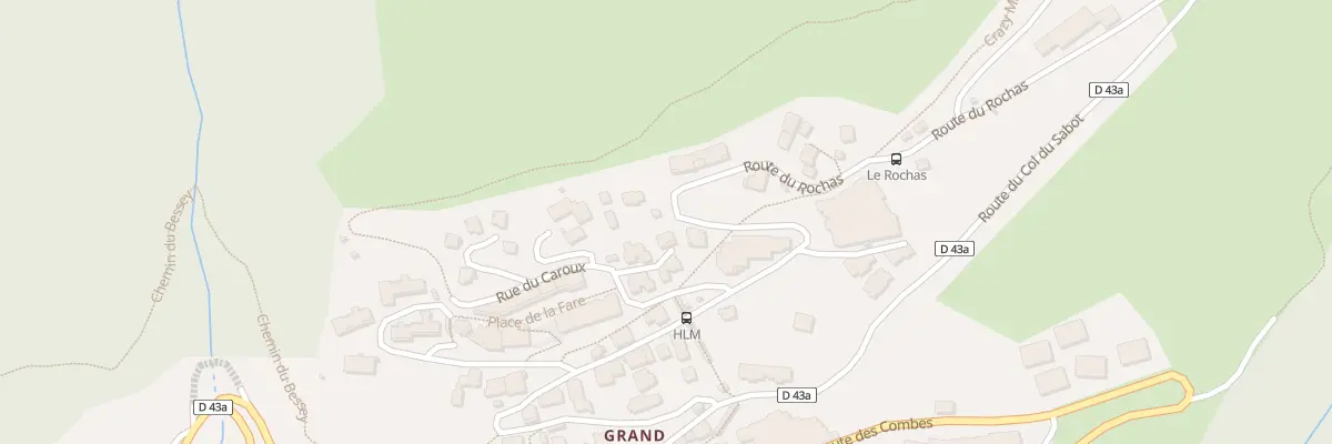 Plan du 5151 Hameau du Rochas à Vaujany