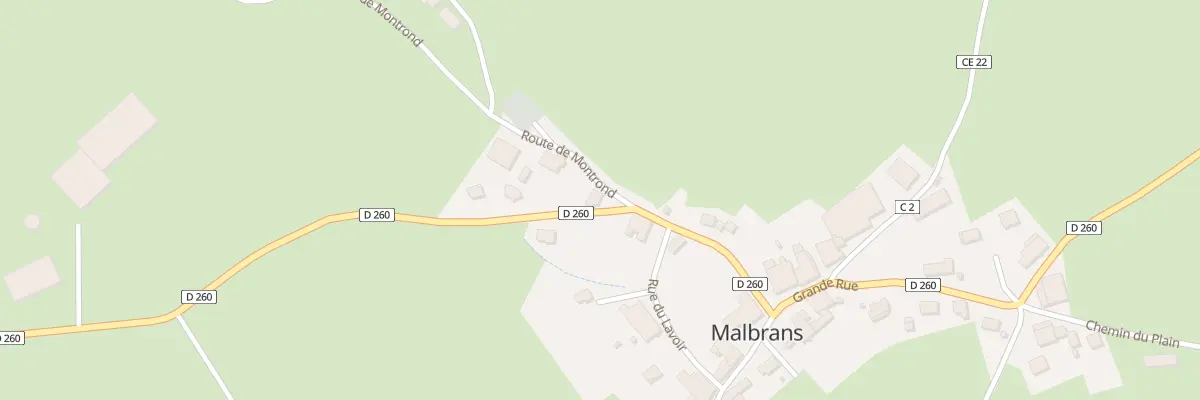 Plan du 5018 Rue de la Fontaine à Malbrans