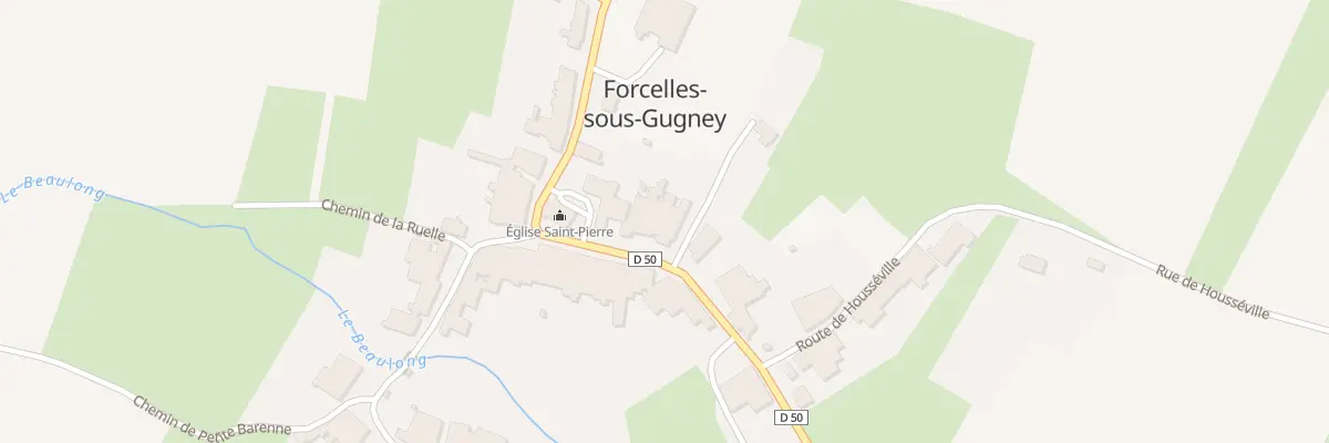 Plan du 3A Rue de Moncel à Forcelles-sous-Gugney