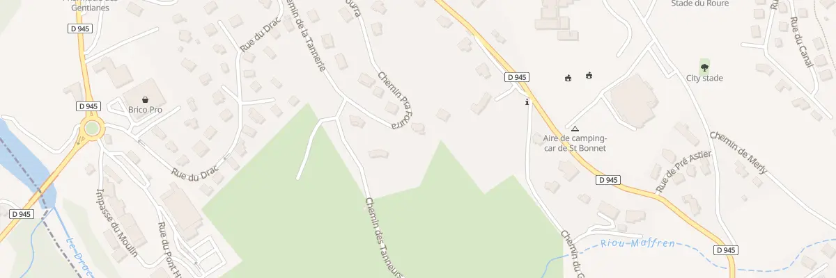 Plan du 94 Che de Pra Foura à Saint-Bonnet-en-Champsaur
