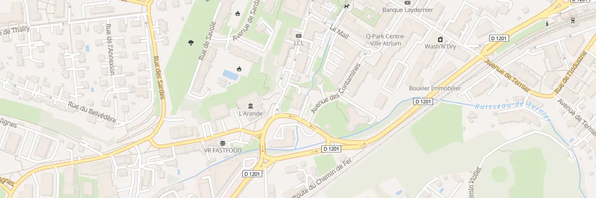 Plan du 53 Grande Rue à Fillière
