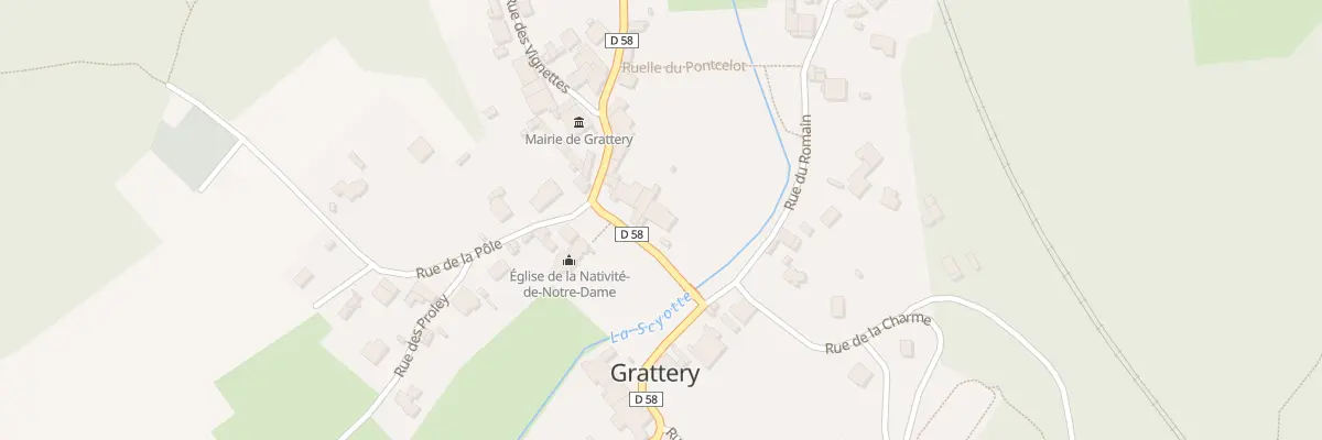 Plan du 24 Rue du Pont à Grattery