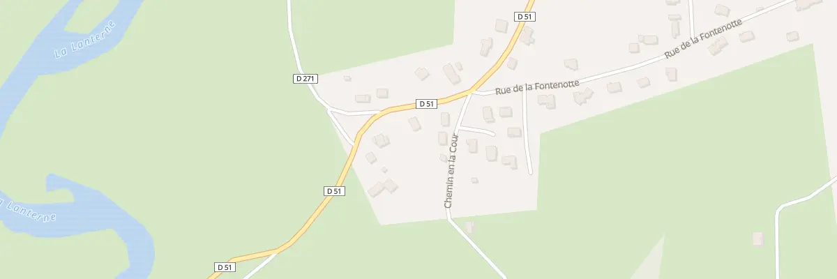 Plan du 19 Rte d’Amoncourt à Fleurey-lès-Faverney