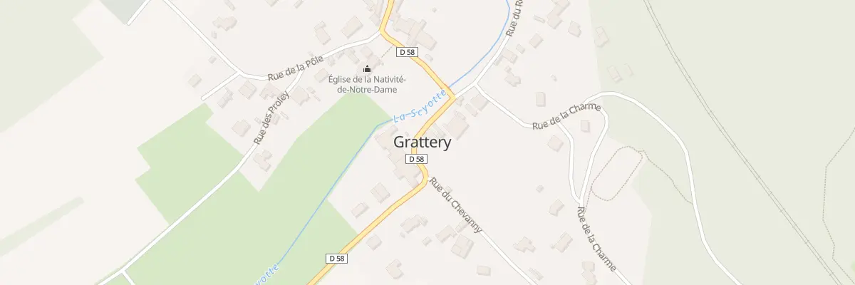 Plan du 76 Rue des Combottes à Grattery