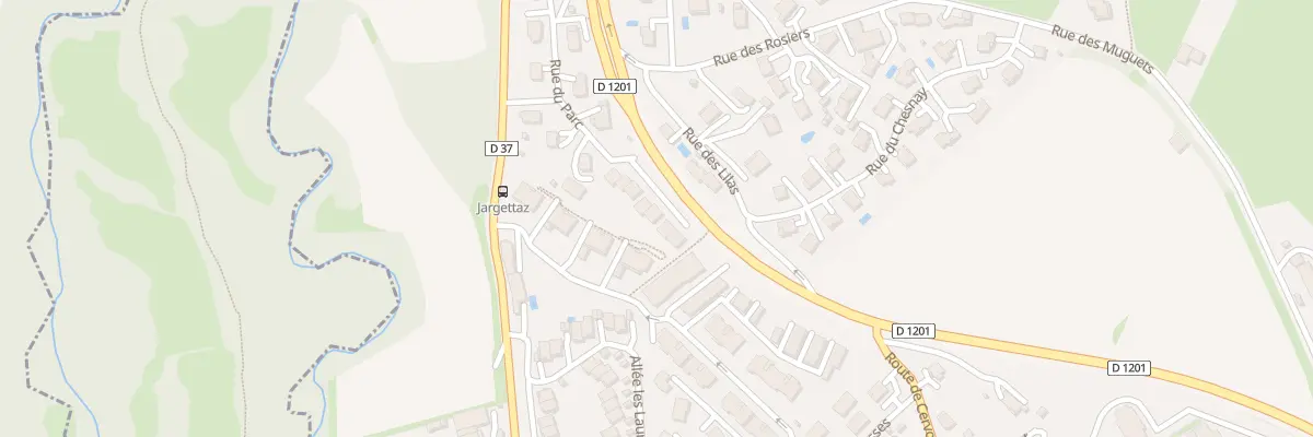 Plan du 15E Rue du parc à Saint-Julien-en-Genevois