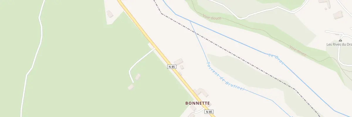 Plan du 5073 Abonnette à La Fare-en-Champsaur