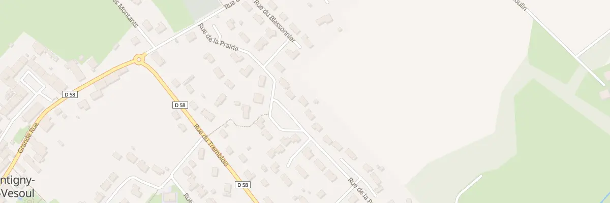 Plan du 30 Rue de la Prairie à Montigny-lès-Vesoul