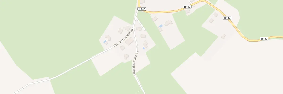 Plan du 1 Rue du Faubourg à Montdoré