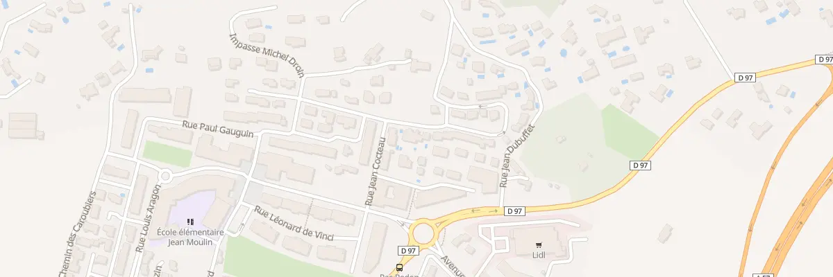 Plan du 152 Rue Amedeo Modigliani à Cuers