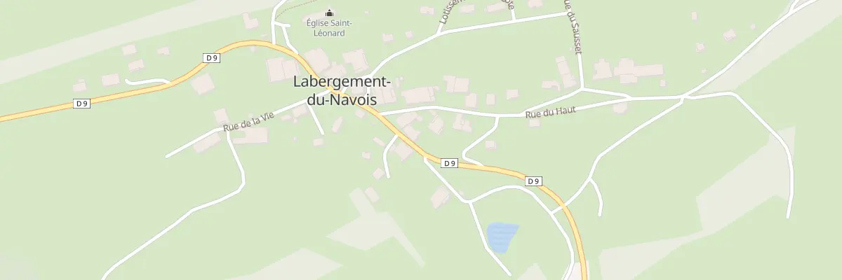 Plan du 7 Grande Rue à Levier
