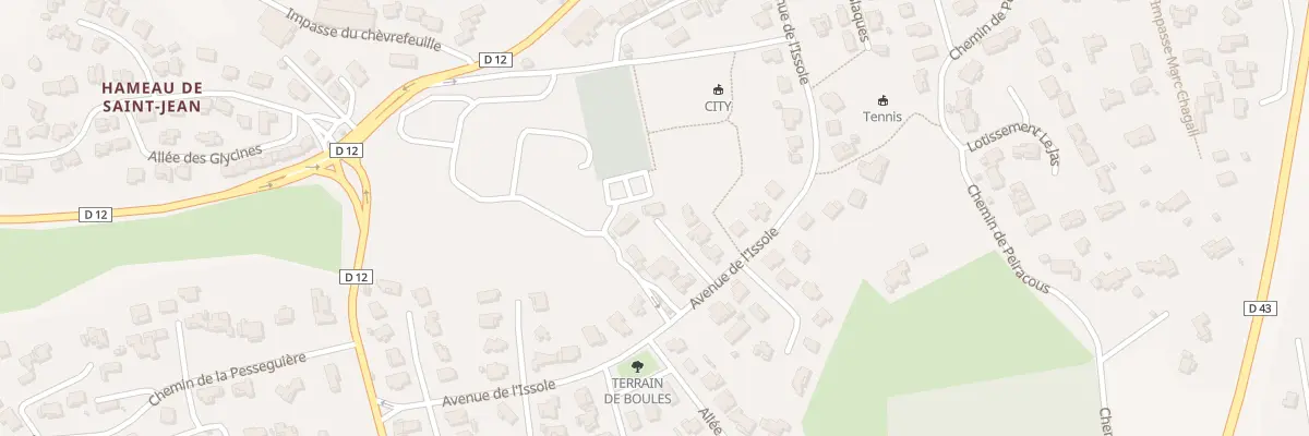 Plan du 60 All des Rigaous à Forcalqueiret
