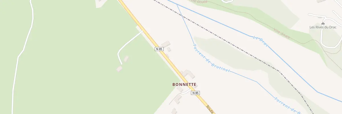 Plan du 5072 Abonnette à La Fare-en-Champsaur