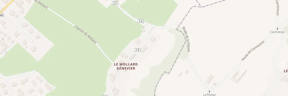 Plan du 95 Che du Crêt à La Chavanne