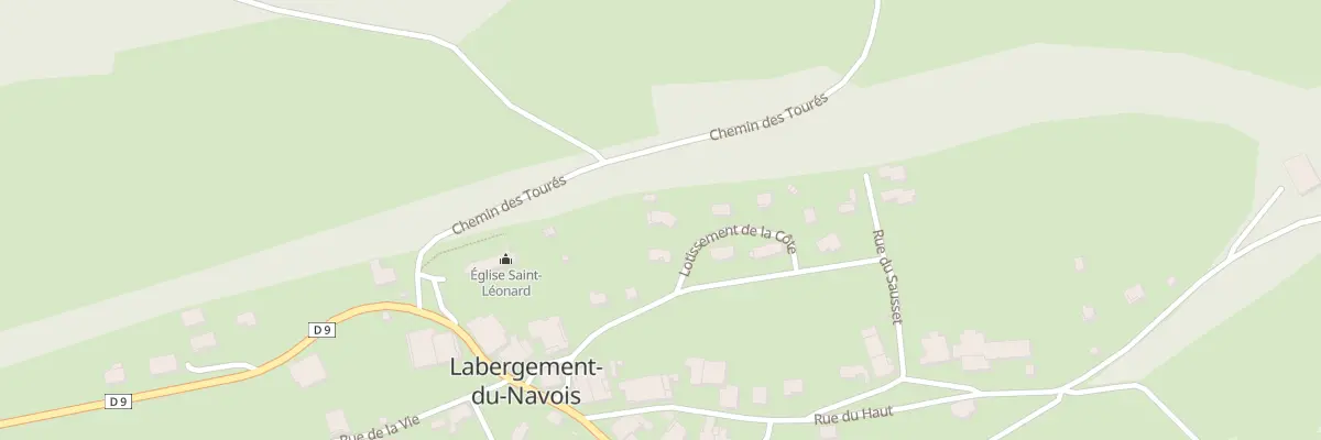 Plan du 3 Lot de la Cote à Levier