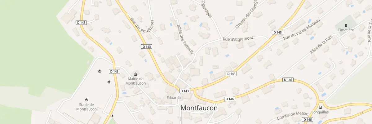 Plan du 13B Che des Granges à Montfaucon