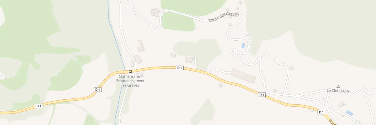 Plan du 7006 Clot du Jay et Blacoux à Clamensane