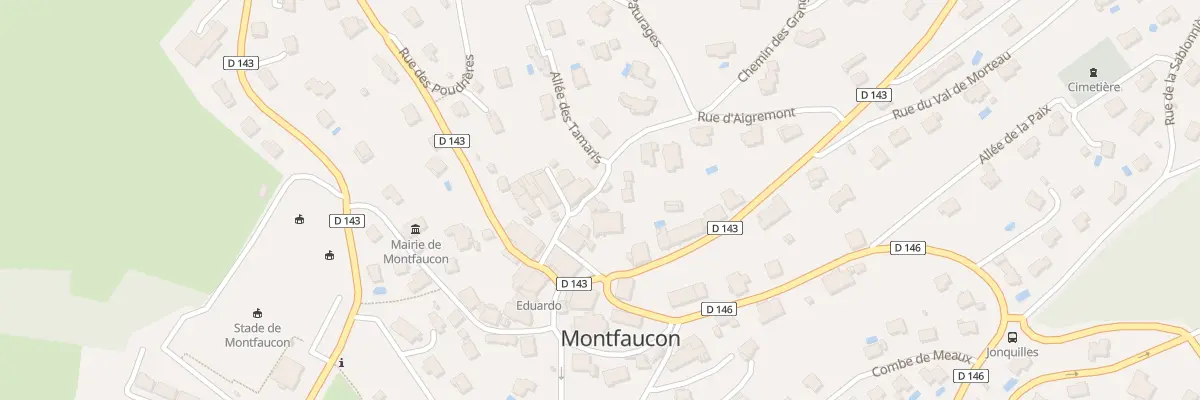 Plan du 6 Che des Granges à Montfaucon