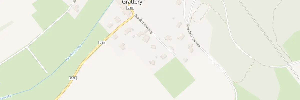 Plan du 105 Rue du Chevanny à Grattery