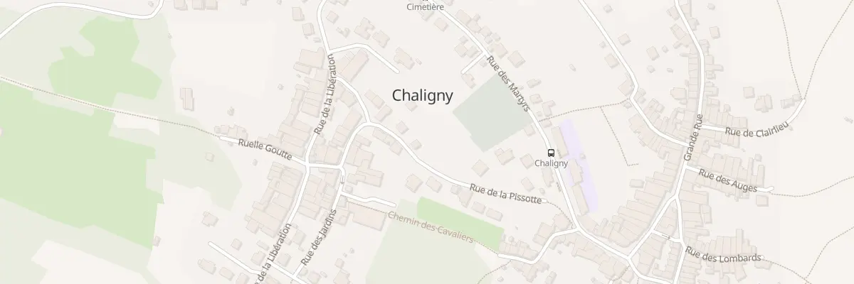 Plan du 117 Rue de la Pissotte à Chaligny