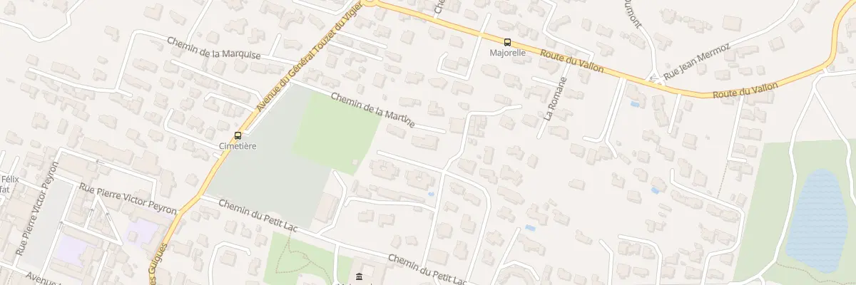 Plan du 8 Imp de la Martine à Carqueiranne