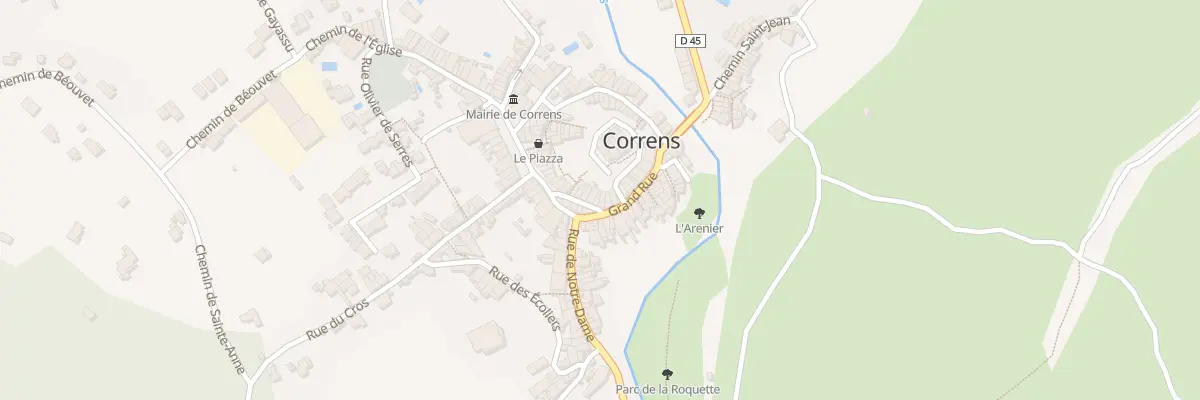 Plan du 9 Rue de l’Ile à Correns