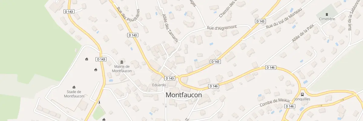 Plan du 4 Che des Granges à Montfaucon
