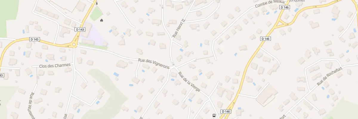 Plan du 10 Rue de la Vierge à Montfaucon